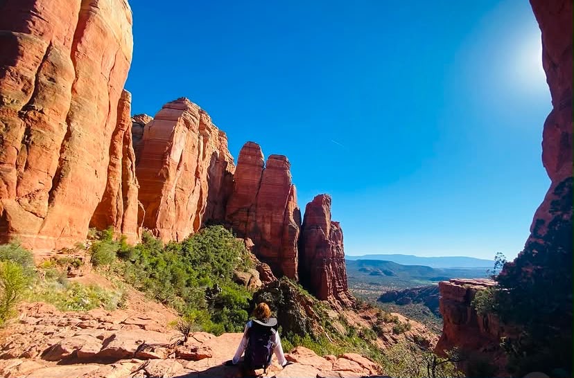 International teacher Erika Fuerte exploring Arizona